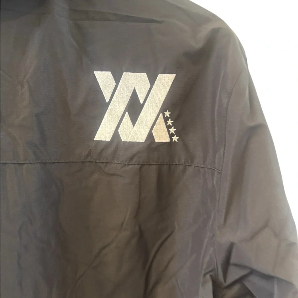Dixxon Flannel Co Tech Jacket Hooded Windbreaker Black Large NEW 👀 - Picture 5 of 5